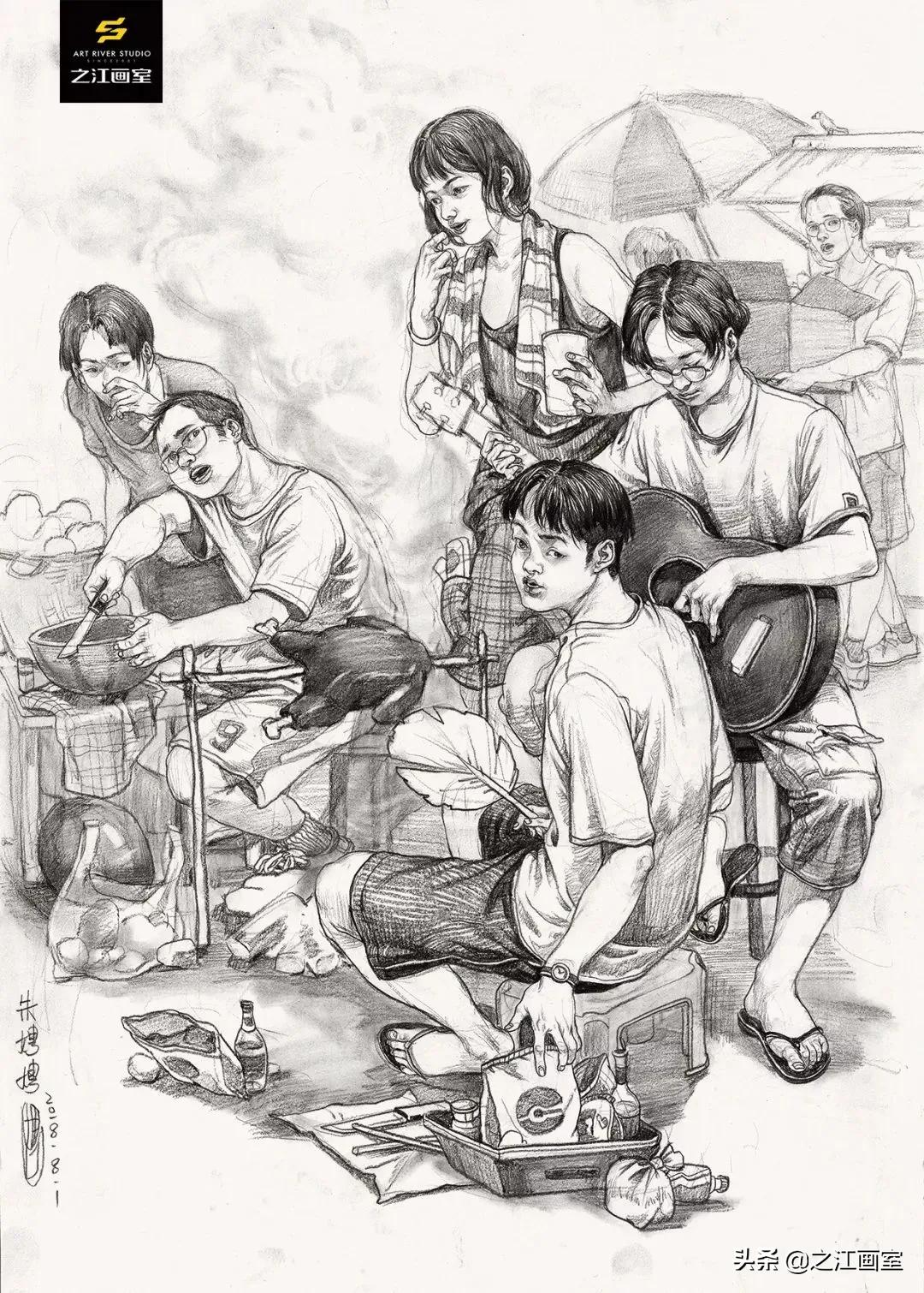 场景速写救急!轻松搞定美院高分(fēn)卷