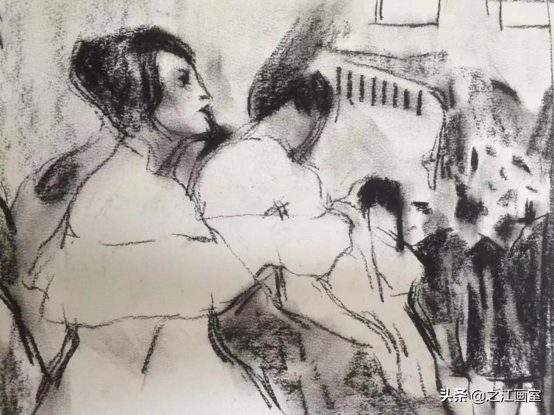 章威素描作品 | 带出20届清华探花(huā)，章老师轻松带你过國(guó)美